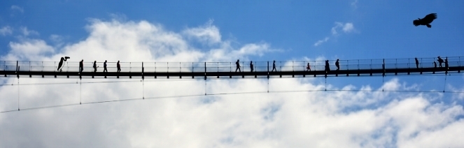 (Schwindel) Erregende Single-Wanderung „Hol‘s der Geier…“
